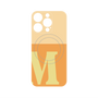 プレミアムパネル with MagSafe［ オリジナル - initial two tone - M orange ］