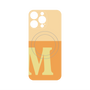 プレミアムパネル with MagSafe［ オリジナル - initial two tone - M orange ］