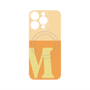プレミアムパネル with MagSafe［ オリジナル - initial two tone - M orange ］