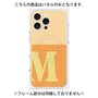 プレミアムパネル with MagSafe［ オリジナル - initial two tone - M orange ］