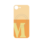 プレミアムパネル with MagSafe［ オリジナル - initial two tone - M orange ］