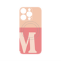 プレミアムパネル with MagSafe［ オリジナル - initial two tone - M pink ］