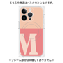 プレミアムパネル with MagSafe［ オリジナル - initial two tone - M pink ］