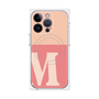 プレミアムパネル with MagSafe［ オリジナル - initial two tone - M pink ］