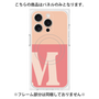 プレミアムパネル with MagSafe［ オリジナル - initial two tone - M pink ］