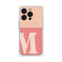 プレミアムパネル with MagSafe［ オリジナル - initial two tone - M pink ］