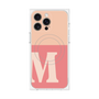 プレミアムパネル with MagSafe［ オリジナル - initial two tone - M pink ］