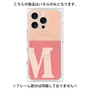 プレミアムパネル with MagSafe［ オリジナル - initial two tone - M pink ］