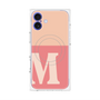 プレミアムパネル with MagSafe［ オリジナル - initial two tone - M pink ］