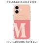 プレミアムパネル with MagSafe［ オリジナル - initial two tone - M pink ］