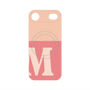 プレミアムパネル with MagSafe［ オリジナル - initial two tone - M pink ］