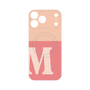 プレミアムパネル with MagSafe［ オリジナル - initial two tone - M pink ］