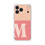 プレミアムパネル with MagSafe［ オリジナル - initial two tone - M pink ］