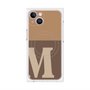 プレミアムパネル with MagSafe［ オリジナル - initial two tone - M brown ］