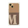 プレミアムパネル with MagSafe［ オリジナル - initial two tone - M brown ］