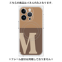 プレミアムパネル with MagSafe［ オリジナル - initial two tone - M brown ］
