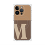 プレミアムパネル with MagSafe［ オリジナル - initial two tone - M brown ］