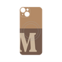 プレミアムパネル with MagSafe［ オリジナル - initial two tone - M brown ］