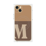 プレミアムパネル with MagSafe［ オリジナル - initial two tone - M brown ］