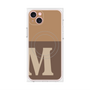 プレミアムパネル with MagSafe［ オリジナル - initial two tone - M brown ］