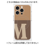 プレミアムパネル with MagSafe［ オリジナル - initial two tone - M brown ］