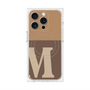 プレミアムパネル with MagSafe［ オリジナル - initial two tone - M brown ］