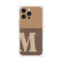 プレミアムパネル with MagSafe［ オリジナル - initial two tone - M brown ］