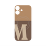 プレミアムパネル with MagSafe［ オリジナル - initial two tone - M brown ］