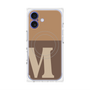 プレミアムパネル with MagSafe［ オリジナル - initial two tone - M brown ］