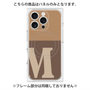 プレミアムパネル with MagSafe［ オリジナル - initial two tone - M brown ］