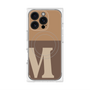 プレミアムパネル with MagSafe［ オリジナル - initial two tone - M brown ］
