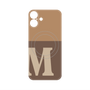 プレミアムパネル with MagSafe［ オリジナル - initial two tone - M brown ］