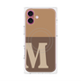 プレミアムパネル with MagSafe［ オリジナル - initial two tone - M brown ］
