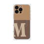 プレミアムパネル with MagSafe［ オリジナル - initial two tone - M brown ］