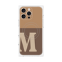 プレミアムパネル with MagSafe［ オリジナル - initial two tone - M brown ］