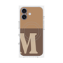 プレミアムパネル with MagSafe［ オリジナル - initial two tone - M brown ］