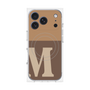 プレミアムパネル with MagSafe［ オリジナル - initial two tone - M brown ］