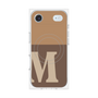 プレミアムパネル with MagSafe［ オリジナル - initial two tone - M brown ］