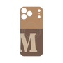 プレミアムパネル with MagSafe［ オリジナル - initial two tone - M brown ］