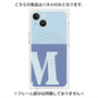 プレミアムパネル with MagSafe［ オリジナル - initial two tone - M blue ］