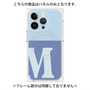 プレミアムパネル with MagSafe［ オリジナル - initial two tone - M blue ］