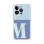プレミアムパネル with MagSafe［ オリジナル - initial two tone - M blue ］