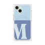 プレミアムパネル with MagSafe［ オリジナル - initial two tone - M blue ］