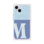プレミアムパネル with MagSafe［ オリジナル - initial two tone - M blue ］