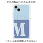 プレミアムパネル with MagSafe［ オリジナル - initial two tone - M blue ］