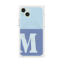 プレミアムパネル with MagSafe［ オリジナル - initial two tone - M blue ］