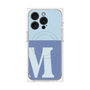 プレミアムパネル with MagSafe［ オリジナル - initial two tone - M blue ］