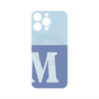 プレミアムパネル with MagSafe［ オリジナル - initial two tone - M blue ］