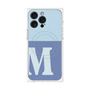 プレミアムパネル with MagSafe［ オリジナル - initial two tone - M blue ］