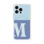 プレミアムパネル with MagSafe［ オリジナル - initial two tone - M blue ］